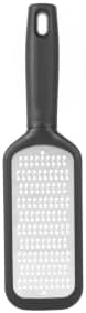 Salter Expert Grater – Handheld Cheese & Vegetable Zester, Sharp Bi-Directional Stainless-Steel Blade, Comfortable Soft Grip Handle, Dishwasher Safe Kitchen Tool for Cooking & Food Prep