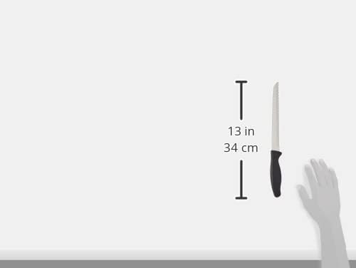 Kitchen Devils S8602006 Lifestyle Bread Knife, Black, 42.5x9x2 cm