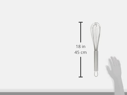 KitchenCraft Stainless Steel Hand Balloon Whisk, 35 cm (14”)