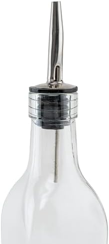 Winco Oil/Vinegar Bottle with Top, 16-Ounce