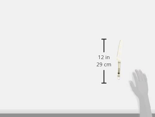 Tala Stainless Steel Cheese Knife, Perfect for Hard and Soft Cheeses. Specially Designed for The Cutting and Serving of Cheeses, Dishwasher Safe. 26.6 x 3.0 x 1.5 cm