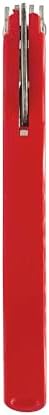 Franmara Soft-Touch Murano Two-Step Waiter Corkscrew with Nonstick Spiral (Red)