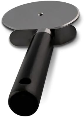 4 Inch Wheeled Pizza Cutter with Wood Handle
