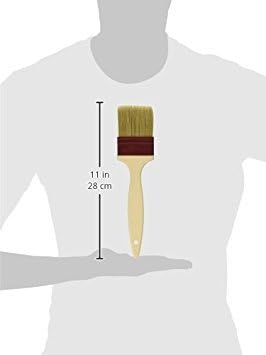 Matfer Bourgeat Natural Pastry Brush, Flat, 2 3/8"