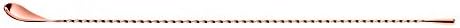 Barfly Teardrop Bar Spoon, End 19 5/8" (50 cm), Copper