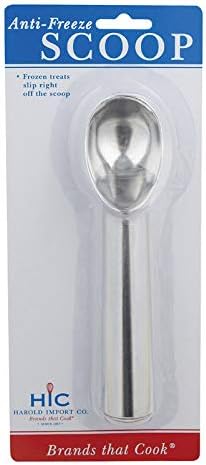 HIC Anti-Freeze Ice Cream and Frozen Dessert Scoop (Pack of 5)