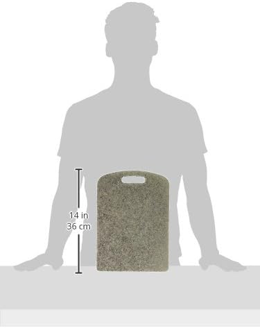 Dexas 412-55 Super Board Cutting Board with Rounded Corners, Heavy Color, 10 x 1 3", Granite