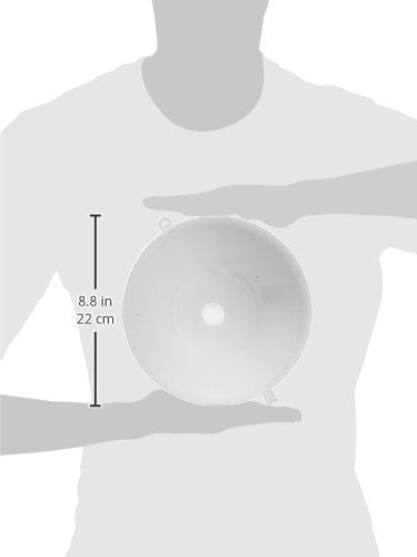 Learn To Brew 1E-N8CZ-3KZ5 Plastic Funnel with Strainer 8"