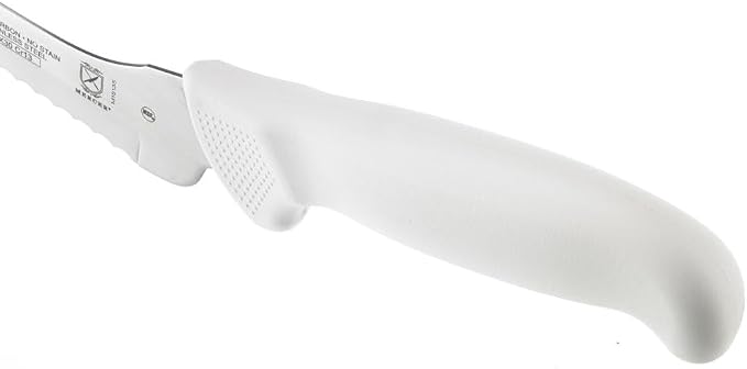 Mercer Culinary Ultimate White, 8 Inch Offset Bread Knife