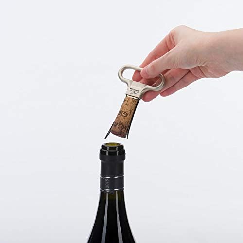 Westmark Ah-So Wine Bottle Opener – Two Prong Wine Opener & Cork Remover, German Manual Wine Cork Puller, Satin Finish, Superfine Polished