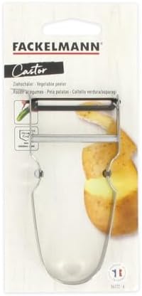 Fackelmann 36122 Vegetables, Stainless Steel, Grey, 17 x 7.8 x 1.5 cm