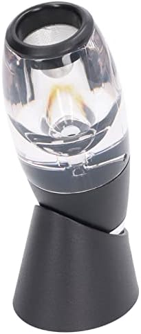 Wine Aerator, Plastic Principle, Mesh Filter, Transparent Body, Wine Lover, for Family and Friends