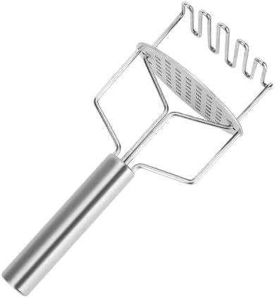 Potato Masher Dual-Layer Stainless Steel 9.5 Inch
