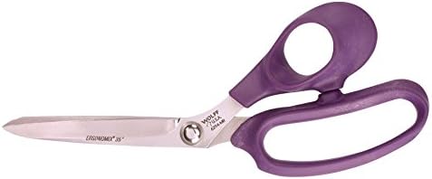 Professional Poultry Shears, Heavy Duty, Made in USA. Chemically Bonded, Food Safe, Ergonomic Fibrox Handles. Wolff Industries Professional Poultry Shears - Choose Your Color and Size (9 3/8 - Purple)
