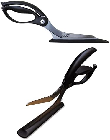 EZ Pizza Scissors - ITALX Stainless steel Pizza Cutter/server
