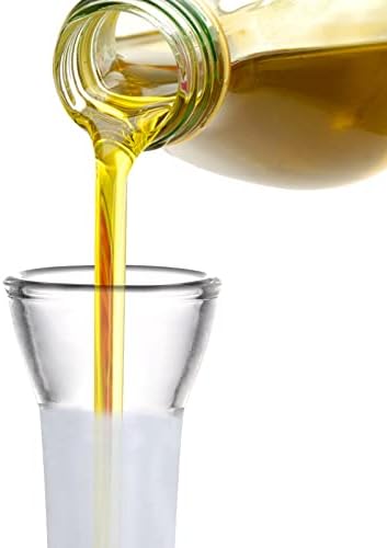 ELETON Square 8 oz Olive Oil Dispenser Drip Free Glass Bottles for Kitchen