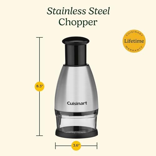 Cuisinart Chopper, Stainless Steel/Black, CTG-00-SCHP
