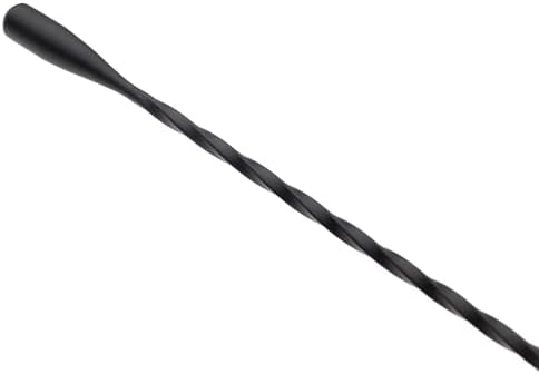 Barfly Teardrop Bar Spoon, End 11 13/16" (30 cm), Matte Black