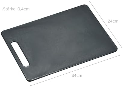 Kesper Cutting Board Of Pe-Plastic, Grey