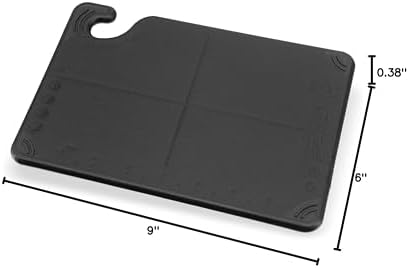 San Jamar CBG6938BK Saf-T-Grip Bar Cutting Board