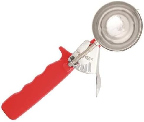 Crestware DD24 Ergonomic Deluxe Thumb Disher, Size 24, Red