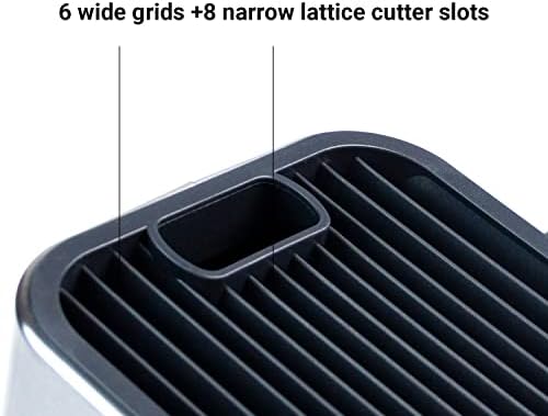 KAUKKO Knife Holder and Utensil Holder Stainless Steel Modern Rectangular Design Universal Knife Block and Kitchen Utensils Organizer for Countertop(Included Chopping Board 3Pcs)