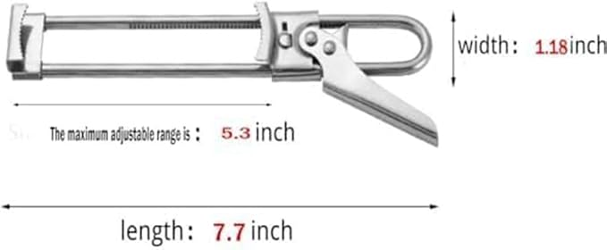 2PCS Master Jar & Bottle Opener,Adjustable Multifunctional Stainless Steel Can Opener Jar Lid Gripper,Manual,Kitchen Accessories