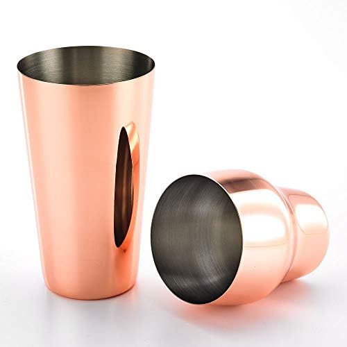 Barfly Cocktail Shaker Set, 24oz (700 ml), Copper