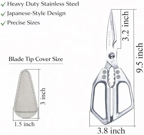 DAMILA Heavy Duty Stainless Steel Kitchen Shears