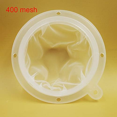 Wine Filter Mesh Food Filter Juice Jam Coffee Sediment Strainer for 5 in Kitchen Funnel (filter 400mesh)
