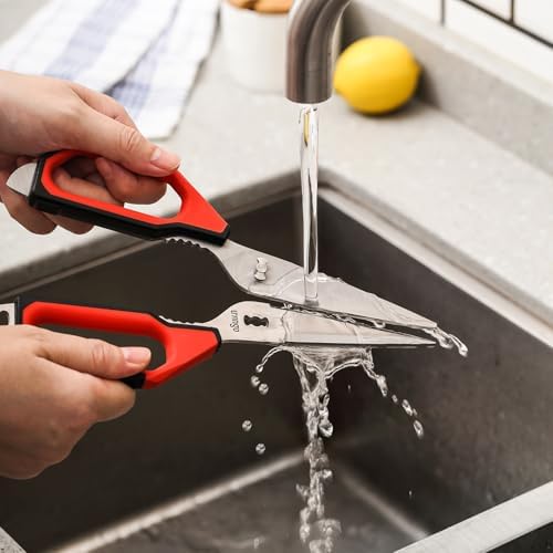 LIVINGO Kitchen Scissors Set Stainless Steel Food Shears