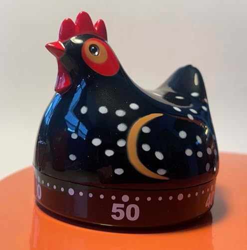 Black Chicken Kitchen Timer