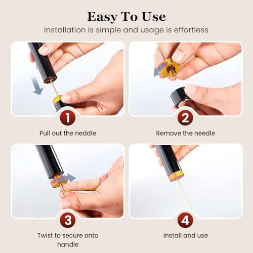 Air Pump Wine Bottle Opener, Air Pressure Pump Wine Bottle Opener with 4 Silicone Wine Stopper, Needle Type Wines Cork Opener Travel Portable Pocket Corkscrew Bottles Opener for Party (Red*2)