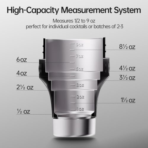 Hybrid Cocktail Shaker Set with Stackable Cups | Vacuum Insulated Stainless Steel Martini Shaker & Bartender Tools | Travel-Ready Kit | 30oz | Gunmetal Gray
