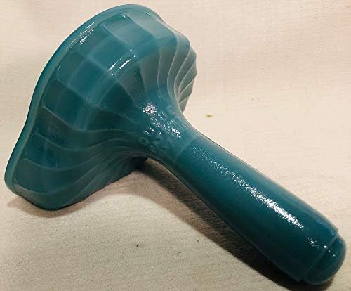 Reamer - Glass Duboe Handheld - Orange/Lemom Citrus Juicer - American Made - Mosser Glass USA (Georgia Blue Swirl)