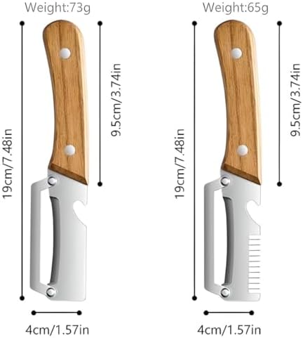 Peeler Knife & Vegetable Shredder 2-Pack