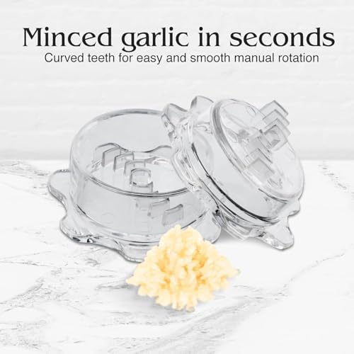 Angel’s Peel Lounge Garlic Mincer (Clear)
