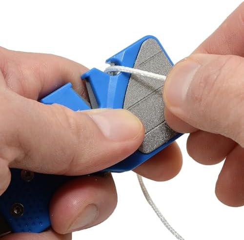 DMT Pocket Sharp Multitool Pocket Knife Sharpener with Diamond Sharpening Stone, Serrated Knife Sharpening Rod, Coarse & Fine V-Notches & Bottle Opener and Hook Sharpener, 3.88"L x 1.38"W x 0.38"H