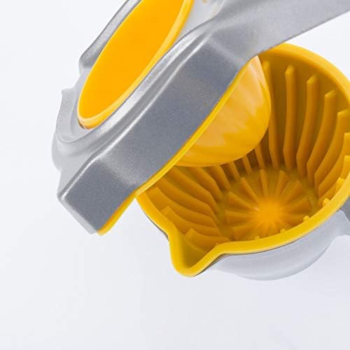 Westmark Limona - Fruit Squeezer, Heavy Duty Citrus Press, Manual Juicer for Lemon, Lime, Orange & Other Fruits with Aluminum Hand Press, Hand Held Fruit Juicer with Ergonomic Lever Design