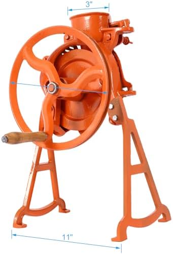 Corn Sheller Hand Crank Corn Thresher Tool, Manual Corn Cob Stripper, Heavy Duty Shelling Machine, Hand Crank Corn Sheller Quick Corn Cob Stripper Tool for Farms and Families