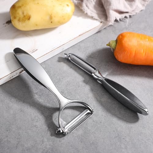 Vegetable Peeler Stainless Steel Potato Peelers Y-Shaped&I-Shaped Peelers