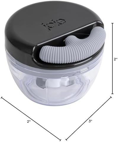 Joie Pull String Chopper, Stainless Steel, Black, 1 Count