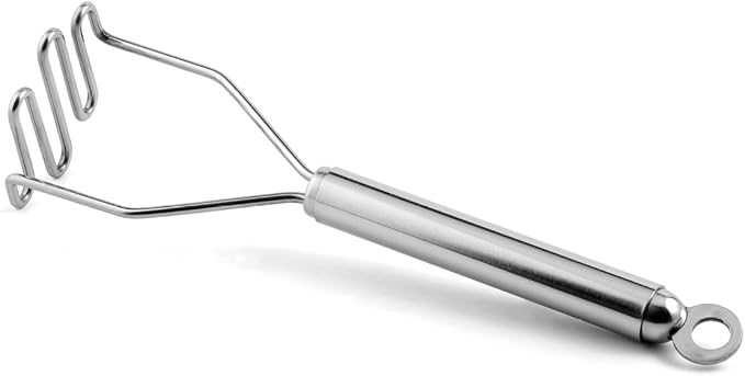 Weis Potato Masher Mini, Stainless Steel, Silver, 20.5 x 5.5 x 5.5 cm