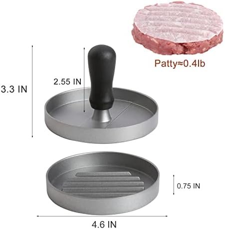 Vegetable Peeler & Burger Press with 150pcs wax paper