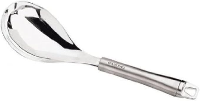Paderno World Cuisine 10-1/8-Inch Long Stainless Steel Rice Spoon