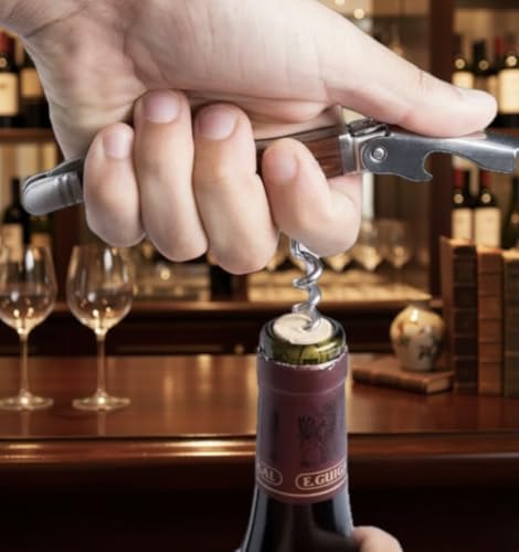 Laguiole Waiter's Corkscrew With Rosewood Handle