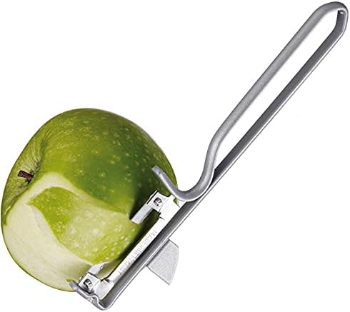 Westmark 2 Universal Peelers / Pendulum Peelers with 1 Replacement Blade, Steel, Stainless Steel/Steel, Coated, Silver, 161022E6
