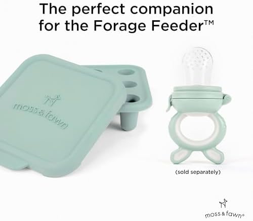 Moss and Fawn Ice Cube Tray - Breast Milk Popsicle Mold - Fern