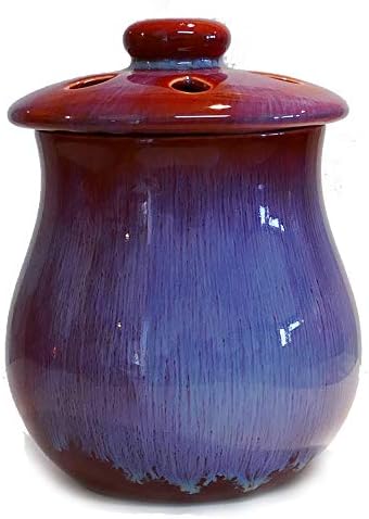 Cottage Creek Garlic Keeper, Vented Lid
