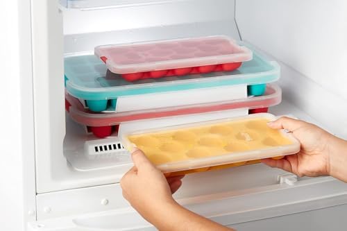 Lekue Industrial Ice Cube Tray, Red